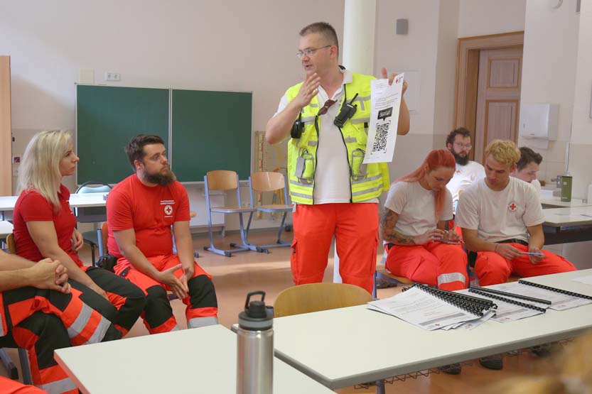 Ausbildung Rettungssanitäter - Gesundheitsangebote DRK Stollberg Erzgebirge