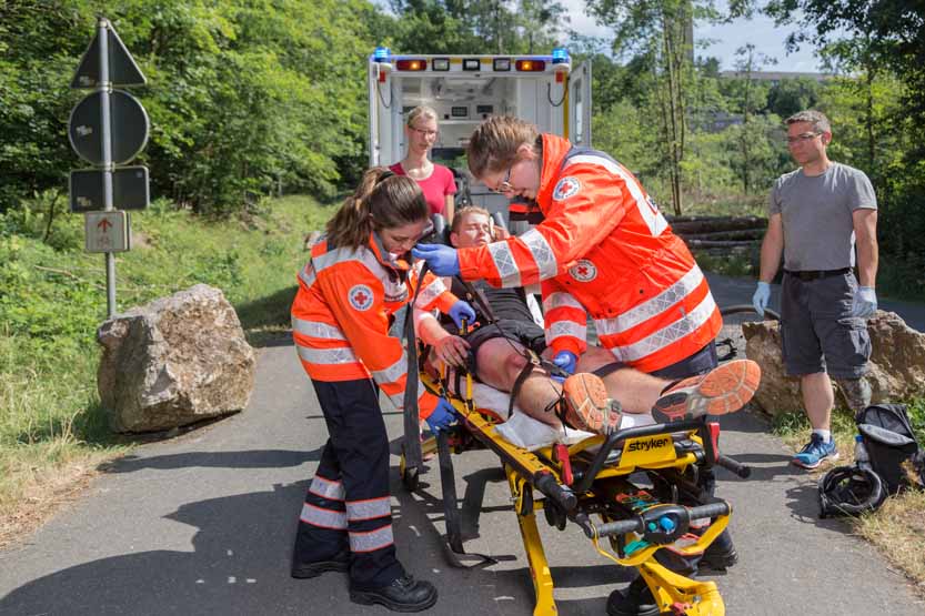 Rettungsdienst im Einsatz - Angebot DRK Stollberg Erzgebirge